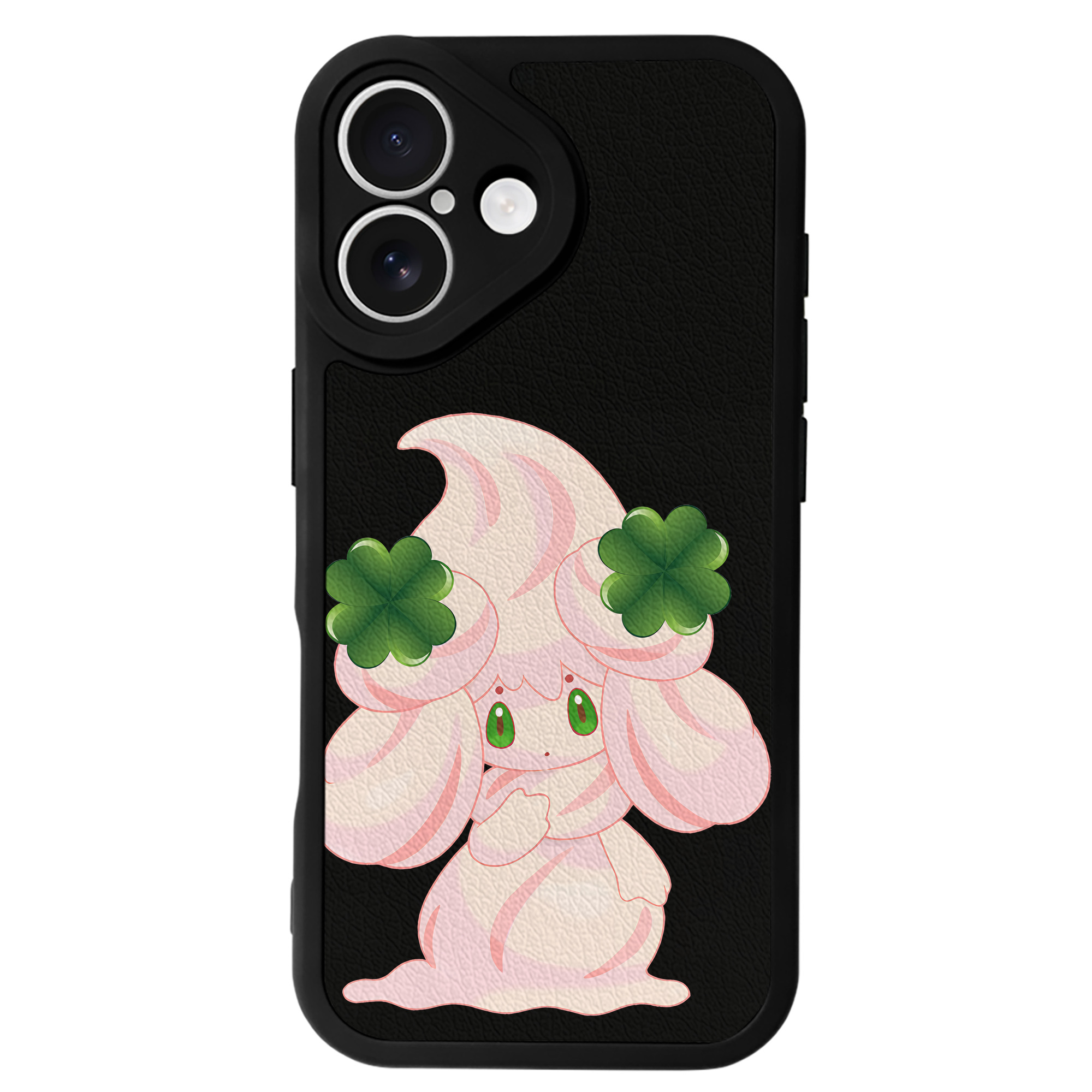 （画像用） ポケットモンスター Pokémon 【iPhone 16シリーズ対応】シリコンスマホケース（レザー調） 材質：シリコン